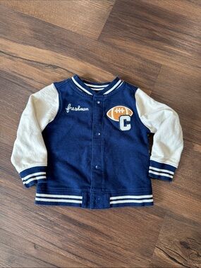 Baby Boys Cotton Varsity Freshman Little Jacket